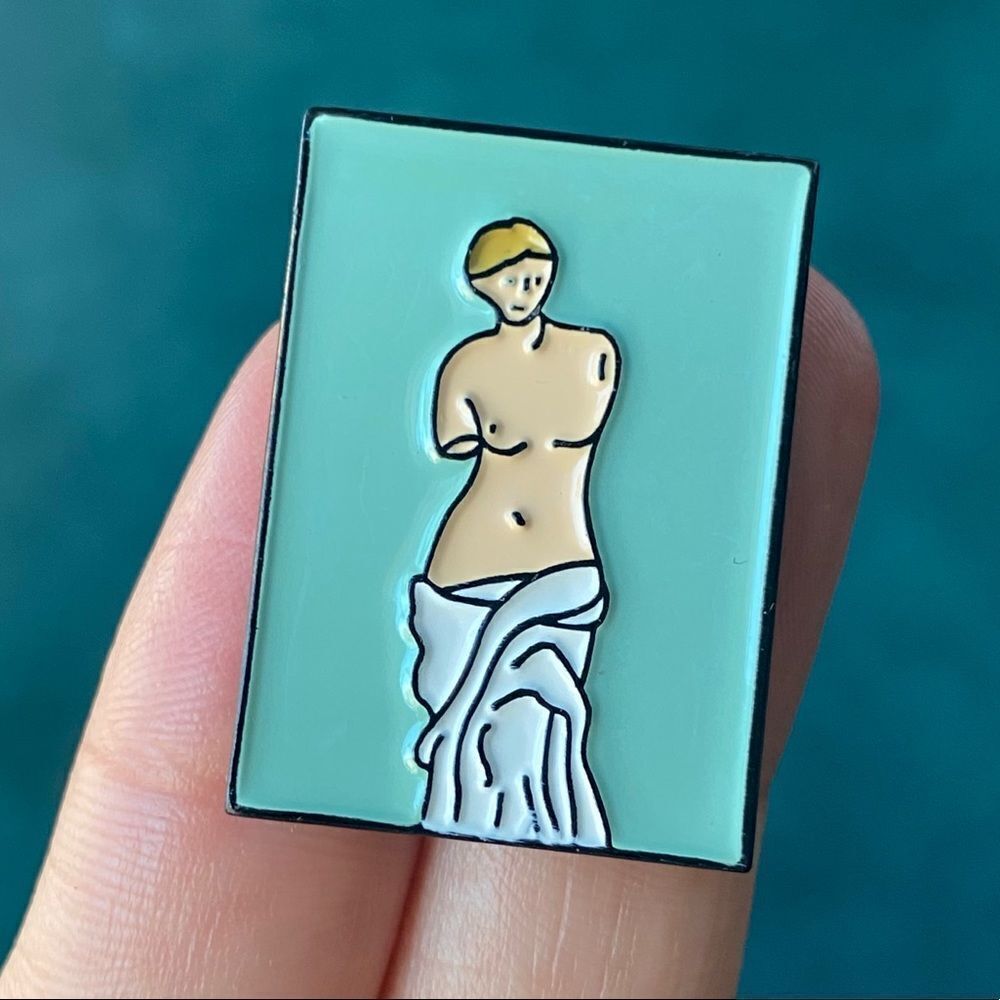 Venus Statue Enamel Pin/ Brooch Lapel